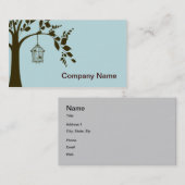 Vogelkooi Visitekaartje (Voorkant / Achterkant)