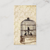 vogelkooi visitekaartje (Achterkant)