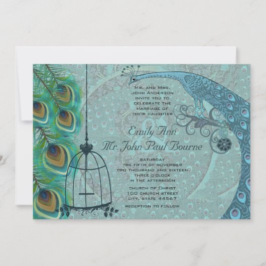  Vogelkooi voor voetgangers uitnodiging voor het b (Voorkant)