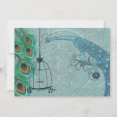  Vogelkooi voor voetgangers uitnodiging voor het b (Achterkant)