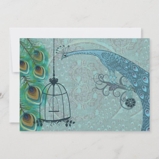  Vogelkooi voor voetgangers uitnodiging voor het b (Achterkant)