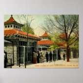 Vogelkooien in dierentuin, Cincinnati, OH  Poster (Voorkant)