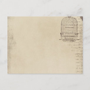 vogelkooisscript briefkaart