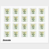 Vogelkoorts (Hypericum quartinianum) (m/c boven de Vierkante Sticker (Vel)