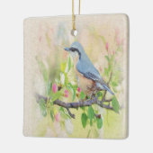Vogelkoorts Keramisch Ornament (Links)