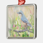Vogelkoorts Metalen Ornament (Links)