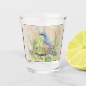 Vogelkoorts Shot Glas (Voorkant)