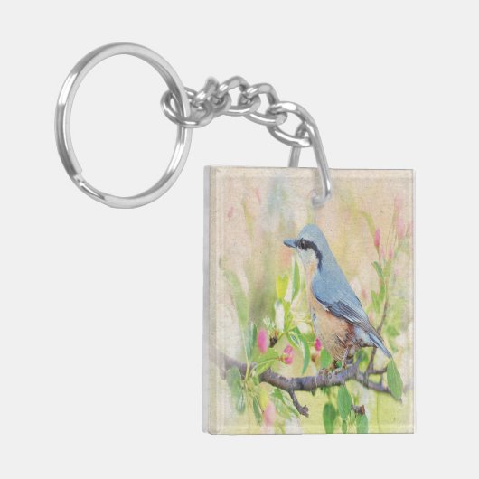 Vogelkoorts Sleutelhanger (Voorkant Links)