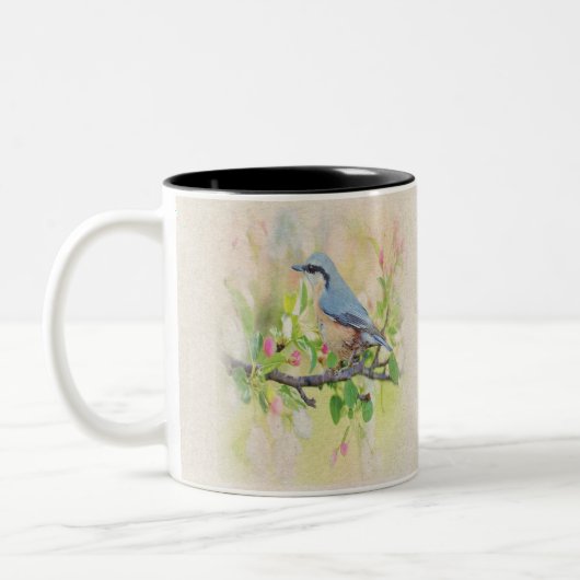 Vogelkoorts Tweekleurige Koffiemok (Links)