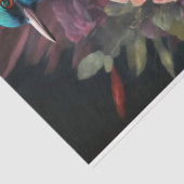 Vogelkop en bloemkool mooi aanzicht portret tissuepapier (Detail)