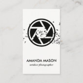 Vogelkoppel | Camera-lenzen Visitekaartje (Voorkant)