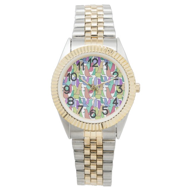 Vogelkoppel Horloge (Voorkant)