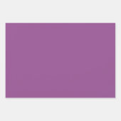 Vogelkoppel in roze en Paars Inpakpapier Vel (Voorkant 3)