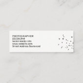 Vogelkoppel Mini Visitekaartje (Achterkant)