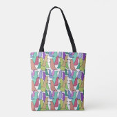 Vogelkoppel Tote Bag (Achterkant)