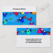 Vogelkoppel Visitekaartje (Voorkant / Achterkant)