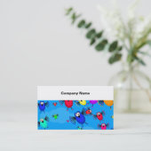 Vogelkoppel Visitekaartje (Staand voorkant)