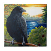 Vogelkraai 63 tegeltje (Voorkant)