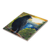 Vogelkraai 63 tegeltje (Zijkant)