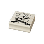 Vogelkuifletter G kinder boekbibliotheeknaam Rubberstempel (Stempel)