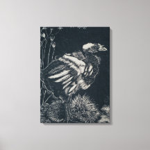 Vogelkuiken uit zijn nest (door Jan Mankes)