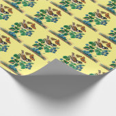 vogelkunst cadeaupapier (Hoek)