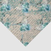  vogelkunst en bloemen tissuepapier (Detail)