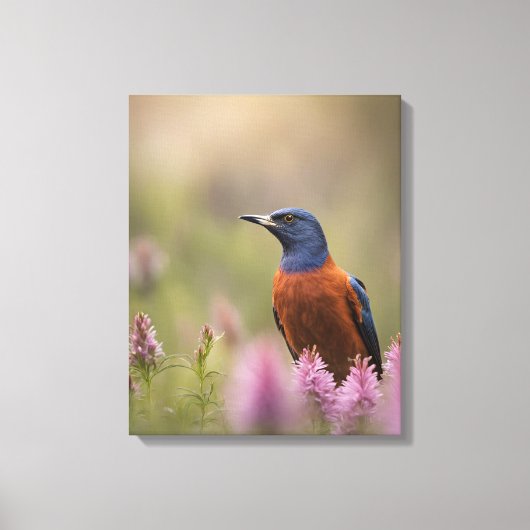 Vogelkunst foto canvas afdruk (Voorkant)