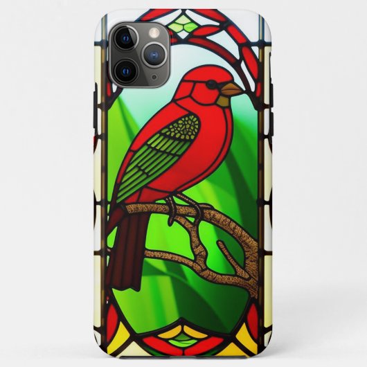 Vogelkunst in vette decoratieve patronen Case-Mate iPhone case (Achterkant)