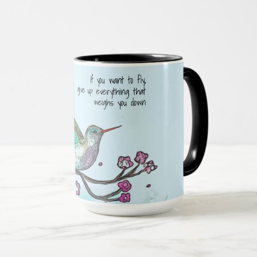 Vogelkunst Mok (Voorkant rechts)