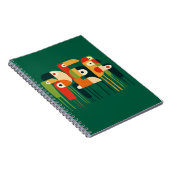 vogelkunst notitieboek (Rechterzijde)