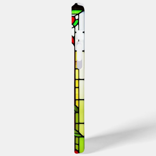 Vogelkunstwerk in gedurfde decoratieve patronen Case-Mate iPhone case (Achterkant / Links)