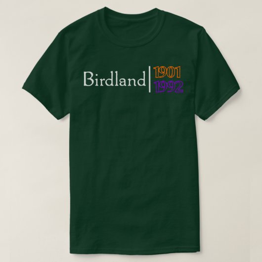 Vogelland 1901 1992 t-shirt (Design voorkant)