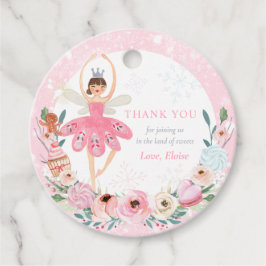 Vogelland met de voedselkraker "Sweet Birthday" Bedankjes Labels