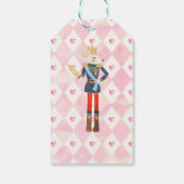 Vogelland met de voedselkraker "Sweet Birthday Fav Cadeaulabel (Achterkant)