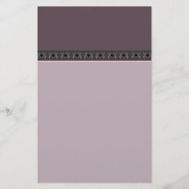 Vogellavendel in het Ornament van de wijngaard Kil Briefpapier