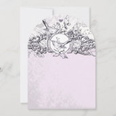 Vogellavendel Uitnodiging tot oproeping tot oprol (Voorkant)