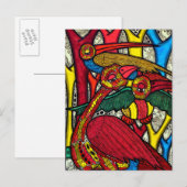 Vogelleven 2013 briefkaart (Voorkant / Achterkant)