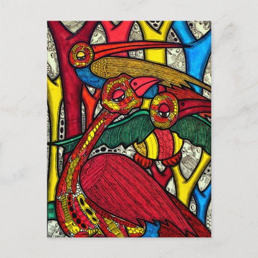 Vogelleven 2013 briefkaart (Voorkant)