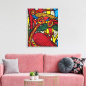 Vogelleven 2013 canvas afdruk (Insitu (Woonkamer))
