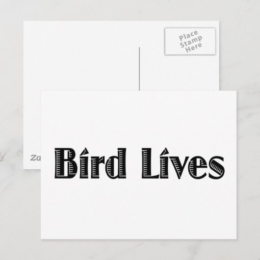 Vogelleven Briefkaart (Voorkant / Achterkant)