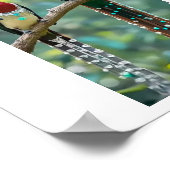 Vogelleven geniet van print, Value Poster Paper (M (Hoek)