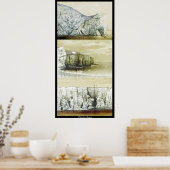 Vogelleven Poster ~ Cliff Habitat (Keuken)