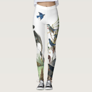 Vogelleven van Audubon over de Leggings