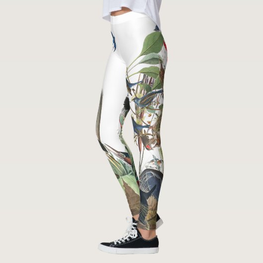 Vogelleven van Audubon over de Leggings (Links)