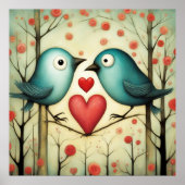 Vogelliefde 3 poster (Voorkant)