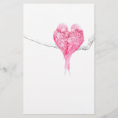 vogelliefde briefpapier (Voorkant)