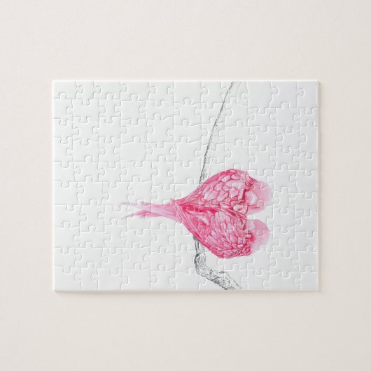 vogelliefde legpuzzel (Horizontaal)