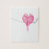 vogelliefde legpuzzel (Verticaal)