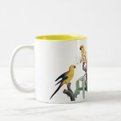 VogelliefdesMokken Tweekleurige Koffiemok (Links)